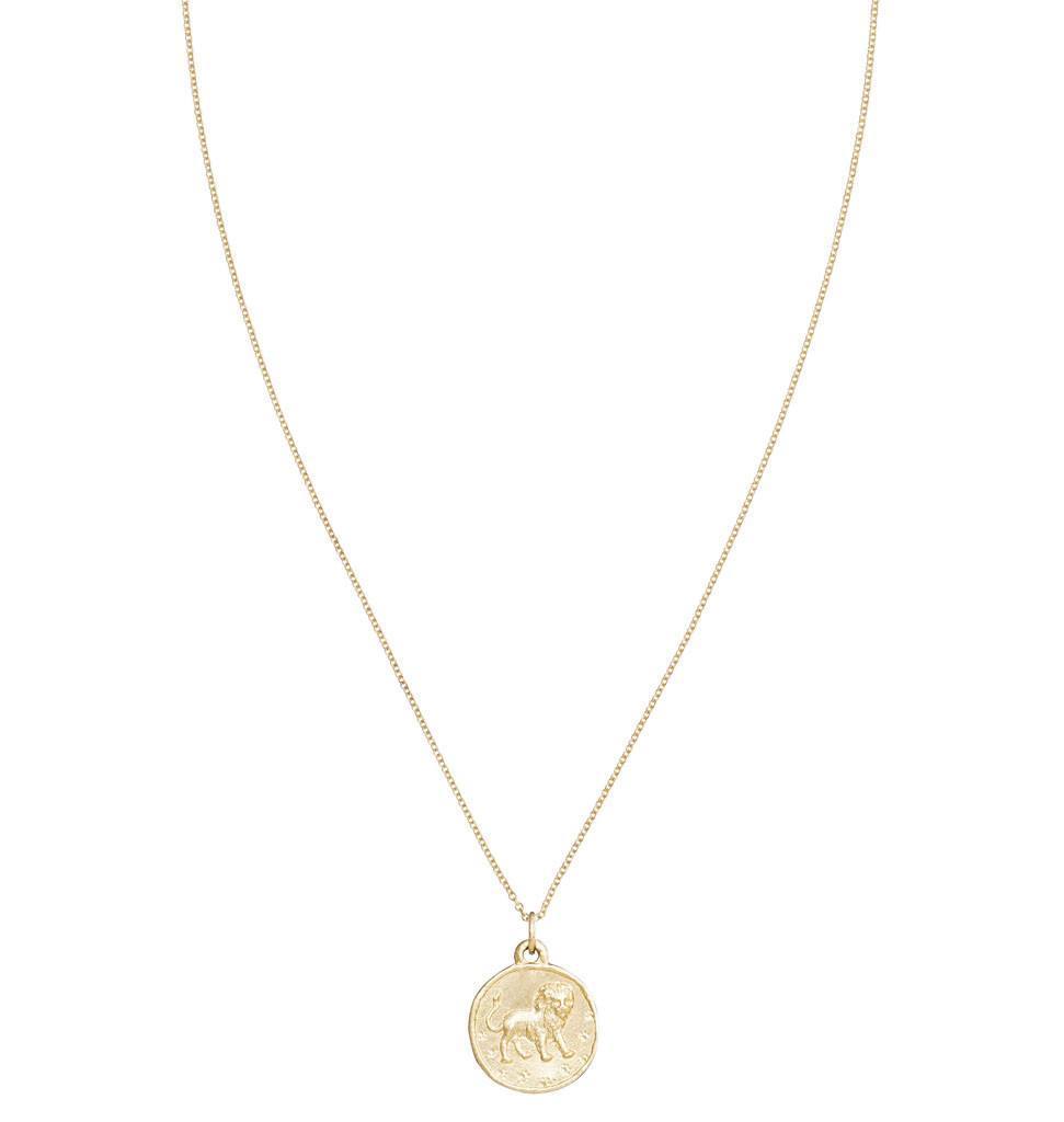 Lion Coin Charm Jewelry Helen Ficalora 
