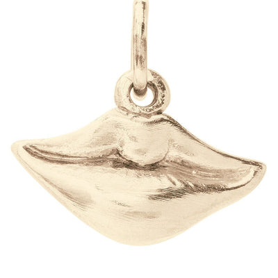 Lips Mini Charm Jewelry Helen Ficalora 14k Yellow Gold