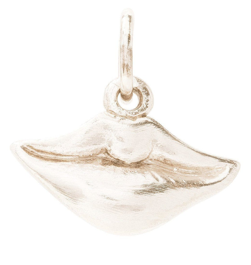 Lips Mini Charm Jewelry Helen Ficalora 14k White Gold