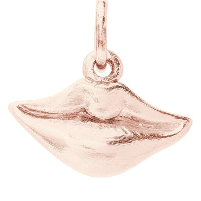 Lips Mini Charm Jewelry Helen Ficalora 14k Pink Gold