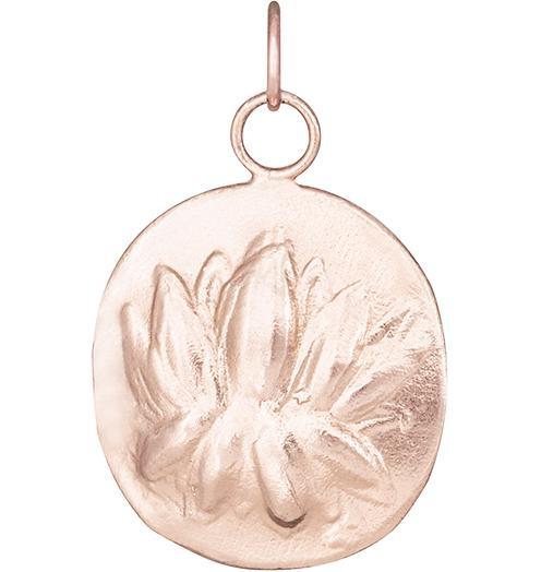 Lotus Repouss̩e Charm Jewelry Helen Ficalora 14k Pink Gold