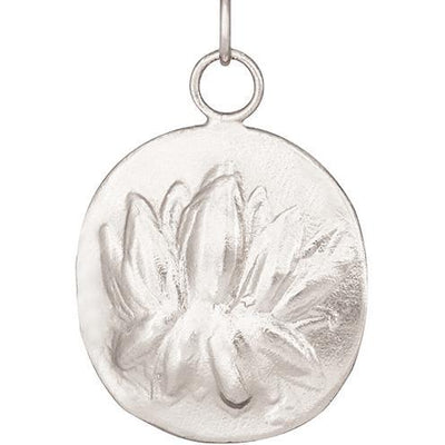 Lotus Repouss̩e Charm Jewelry Helen Ficalora 14k White Gold