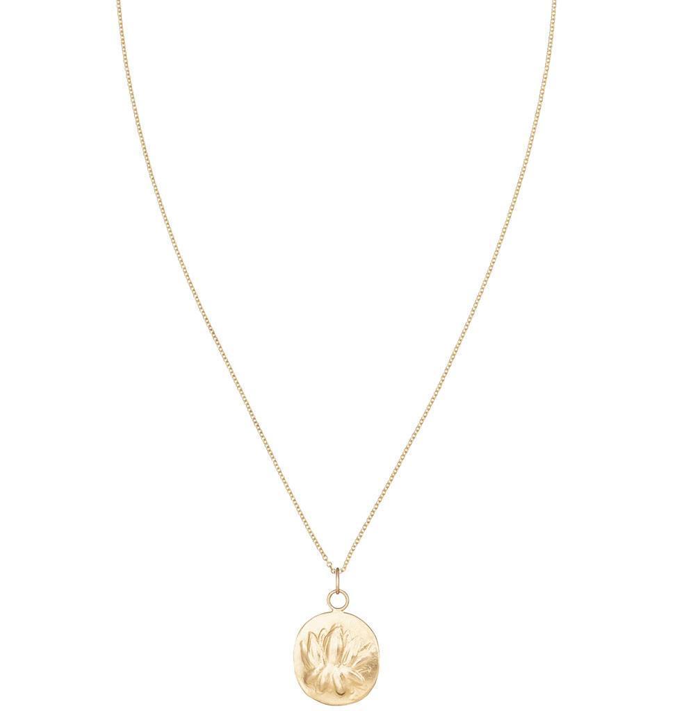 Lotus Repouss̩e Charm Jewelry Helen Ficalora 