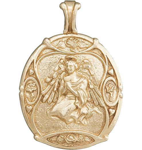 Love Angel Charm Jewelry Helen Ficalora 14k Yellow Gold