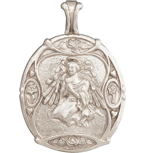 Love Angel Charm Jewelry Helen Ficalora 14k White Gold