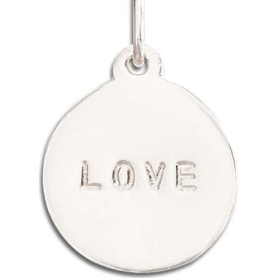 Helen Ficalora Gold "Love" Charm