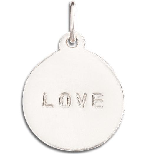 Helen Ficalora Gold "Love" Charm