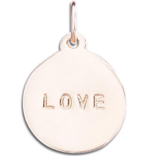Helen Ficalora Gold "Love" Charm