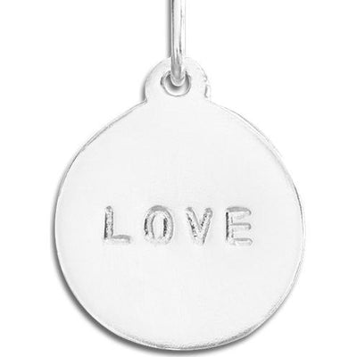 Helen Ficalora Gold "Love" Charm