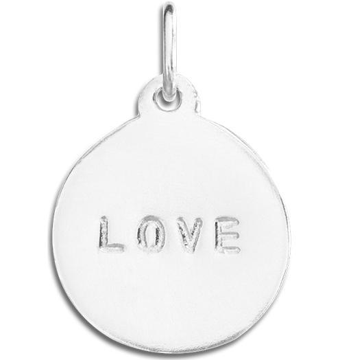 Helen Ficalora Gold "Love" Charm