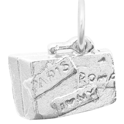 Luggage Mini Charm Jewelry Helen Ficalora Sterling Silver For Necklaces And Bracelets