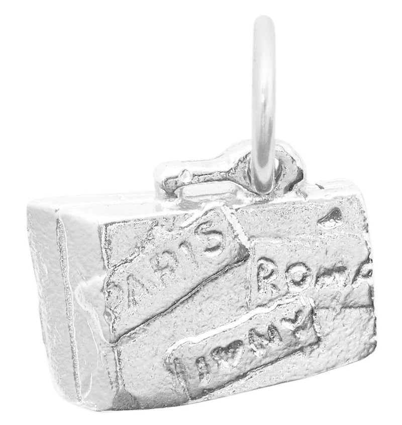 Luggage Mini Charm Jewelry Helen Ficalora Sterling Silver For Necklaces And Bracelets