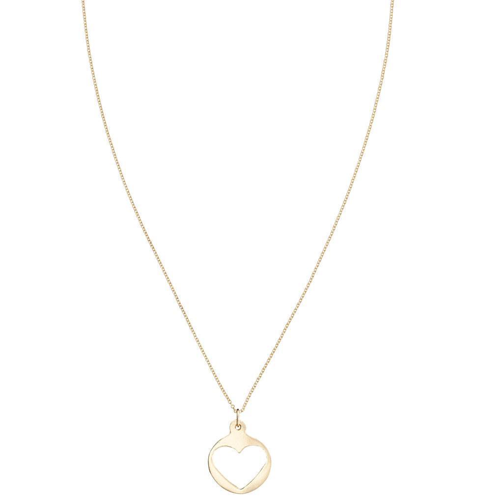 Medium Heart Cutout Charm Jewelry Helen Ficalora