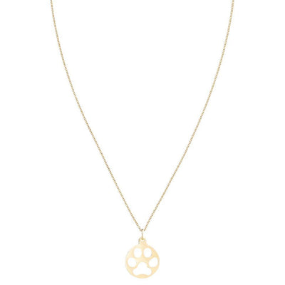 Medium Paw Print Cutout Charm Jewelry Helen Ficalora For Necklaces And Bracelets