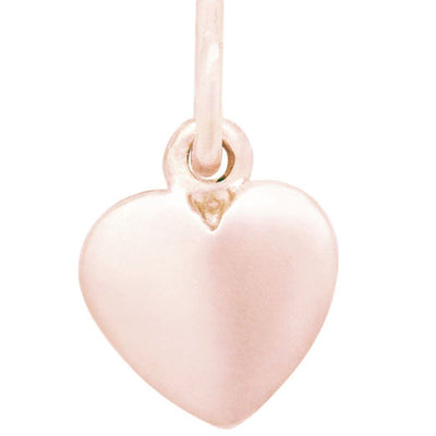 Medium Puffy Heart Charm Jewelry Helen Ficalora 14k Pink Gold