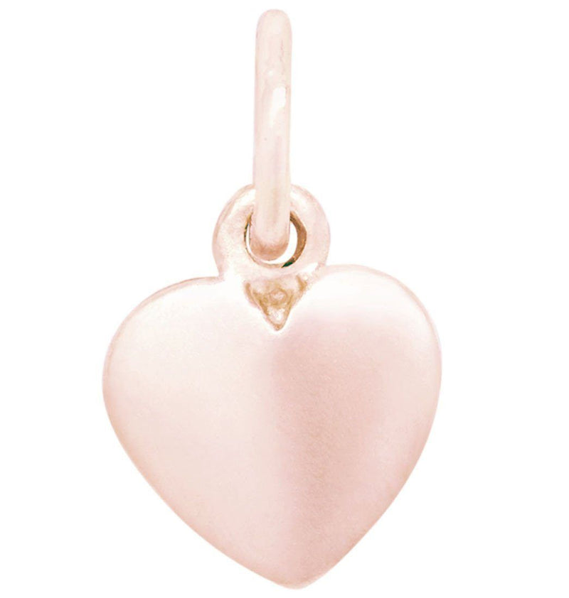 Medium Puffy Heart Charm Jewelry Helen Ficalora 14k Pink Gold
