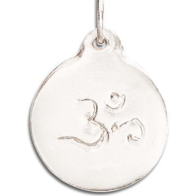 Helen Ficalora 14k White Om Symbol Charm for Bracelets & Necklaces