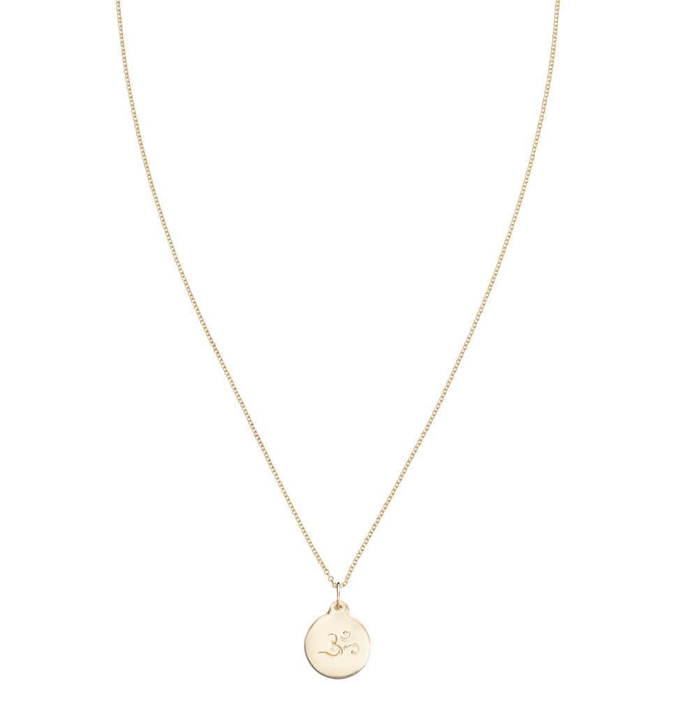 Helen Ficalora 14k Gold Om Symbol Charm for Bracelets & Necklaces
