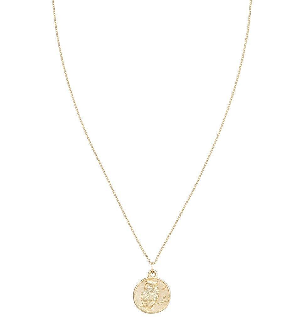 Owl Coin Charm Jewelry Helen Ficalora 