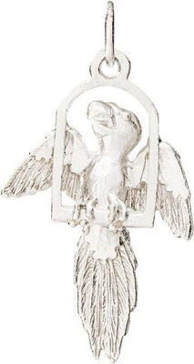 Parrot Mini Charm Jewelry Helen Ficalora 14k White Gold