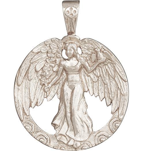 Peace Angel Charm Jewelry Helen Ficalora 14k White Gold