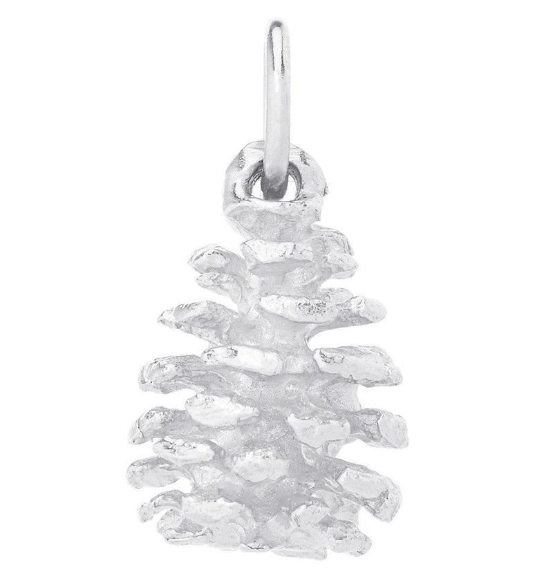 Pinecone Mini Charm Jewelry Helen Ficalora Sterling Silver 