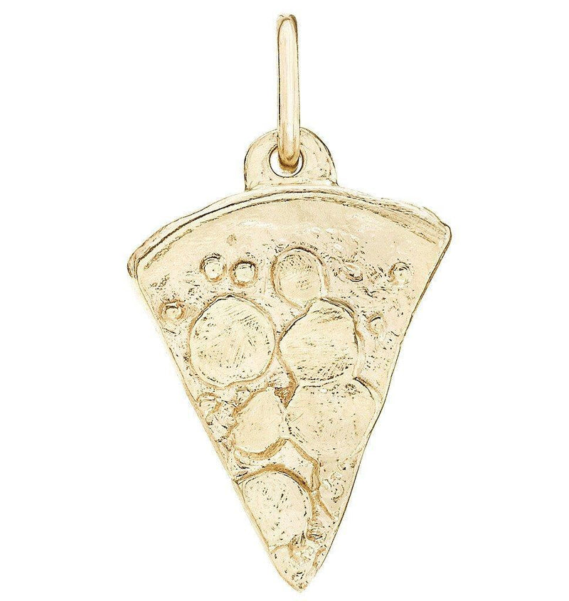 Pizza Mini Charm Jewelry Helen Ficalora 14k Yellow Gold For Necklaces And Bracelets