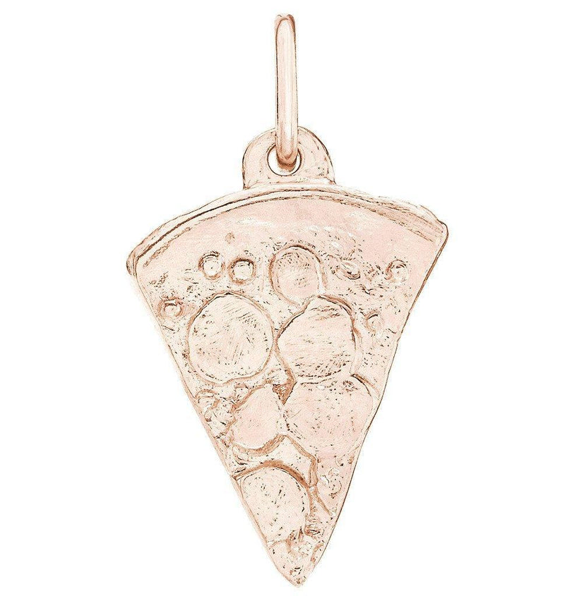 Pizza Mini Charm Jewelry Helen Ficalora 14k Pink Gold For Necklaces And Bracelets