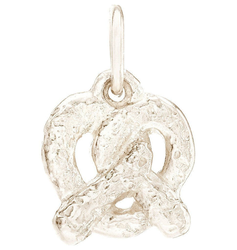 Pretzel Mini Charm Jewelry Helen Ficalora 14k White Gold For Necklaces And Bracelets