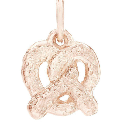 Pretzel Mini Charm Jewelry Helen Ficalora 14k Pink Gold For Necklaces And Bracelets