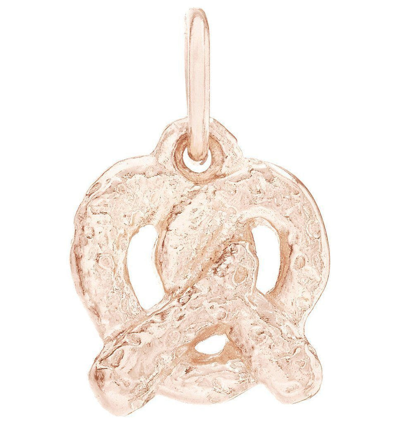 Pretzel Mini Charm Jewelry Helen Ficalora 14k Pink Gold For Necklaces And Bracelets