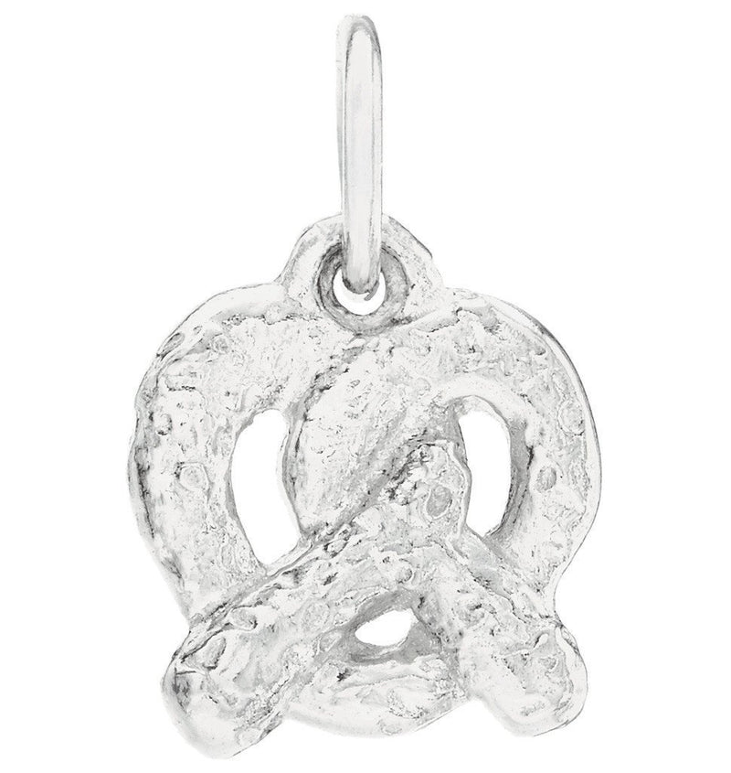 Pretzel Mini Charm Jewelry Helen Ficalora Sterling Silver For Necklaces And Bracelets