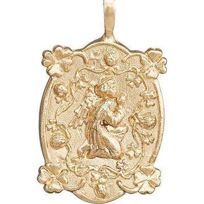 Prosperity Angel Charm Jewelry Helen Ficalora 14k Yellow Gold