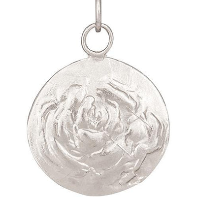 Rose Repouss̩e Charm Jewelry Helen Ficalora 14k White Gold