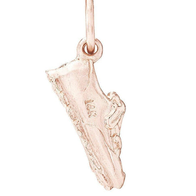 Running Shoe Mini Charm Jewelry Helen Ficalora 14k Pink Gold