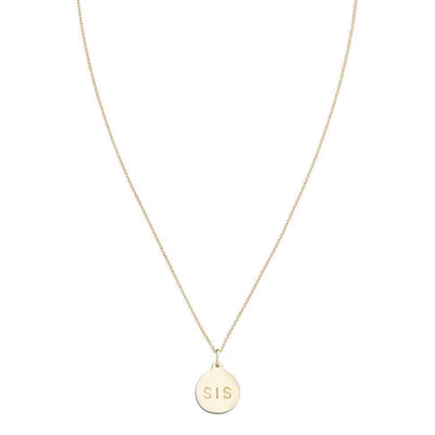 Helen Ficalora "Sis" Sister Charm - 14k Yellow Gold