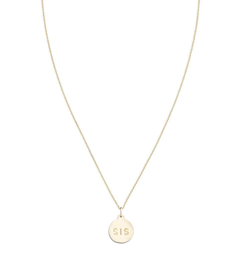 Helen Ficalora "Sis" Sister Charm - 14k Yellow Gold