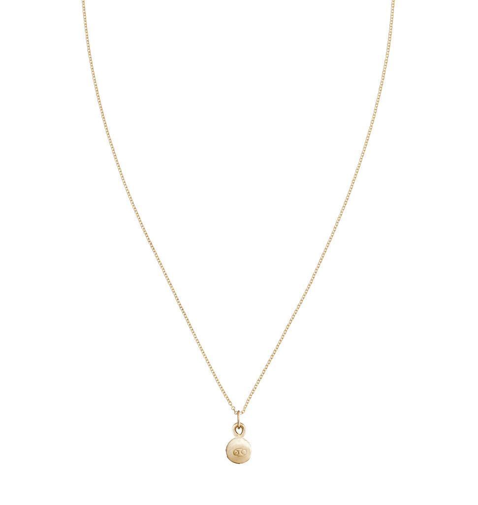 Small Cancer Zodiac Charm Jewelry Helen Ficalora