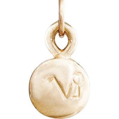 Helen Ficalora 14k Gold Capricorn Charm for Necklaces and Bracelets 