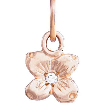 Helen Ficalora 14k Rose Gold Small Dogwood Flower Charm