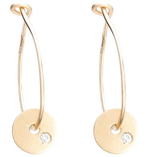 Small Hoop Earrings Jewelry Helen Ficalora 14k Yellow Gold