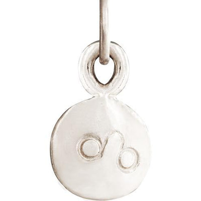 Small Leo Zodiac Charm Jewelry Helen Ficalora 14k White Gold