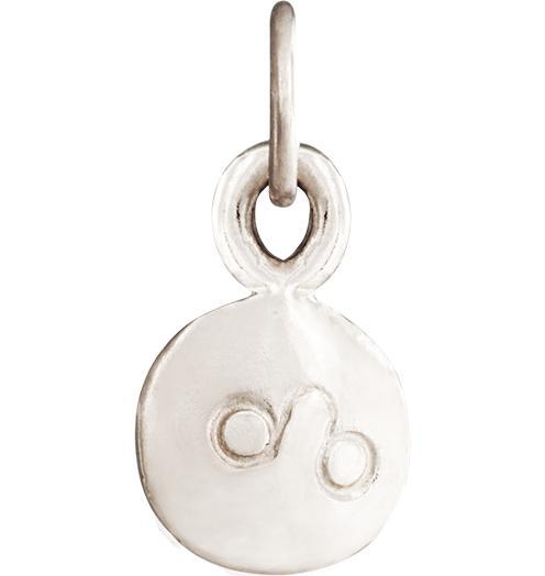 Small Leo Zodiac Charm Jewelry Helen Ficalora 14k White Gold