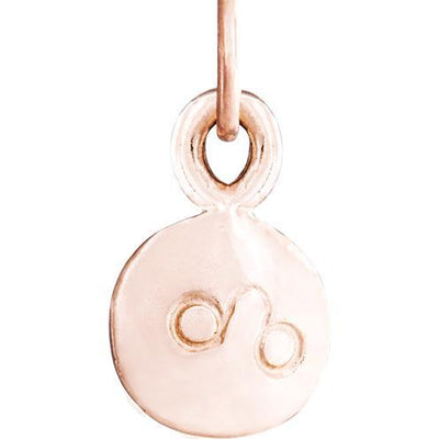 Small Leo Zodiac Charm Jewelry Helen Ficalora 14k Pink Gold