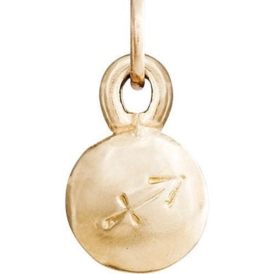Small Sagittarius Zodiac Charm Jewelry Helen Ficalora 14k Yellow Gold