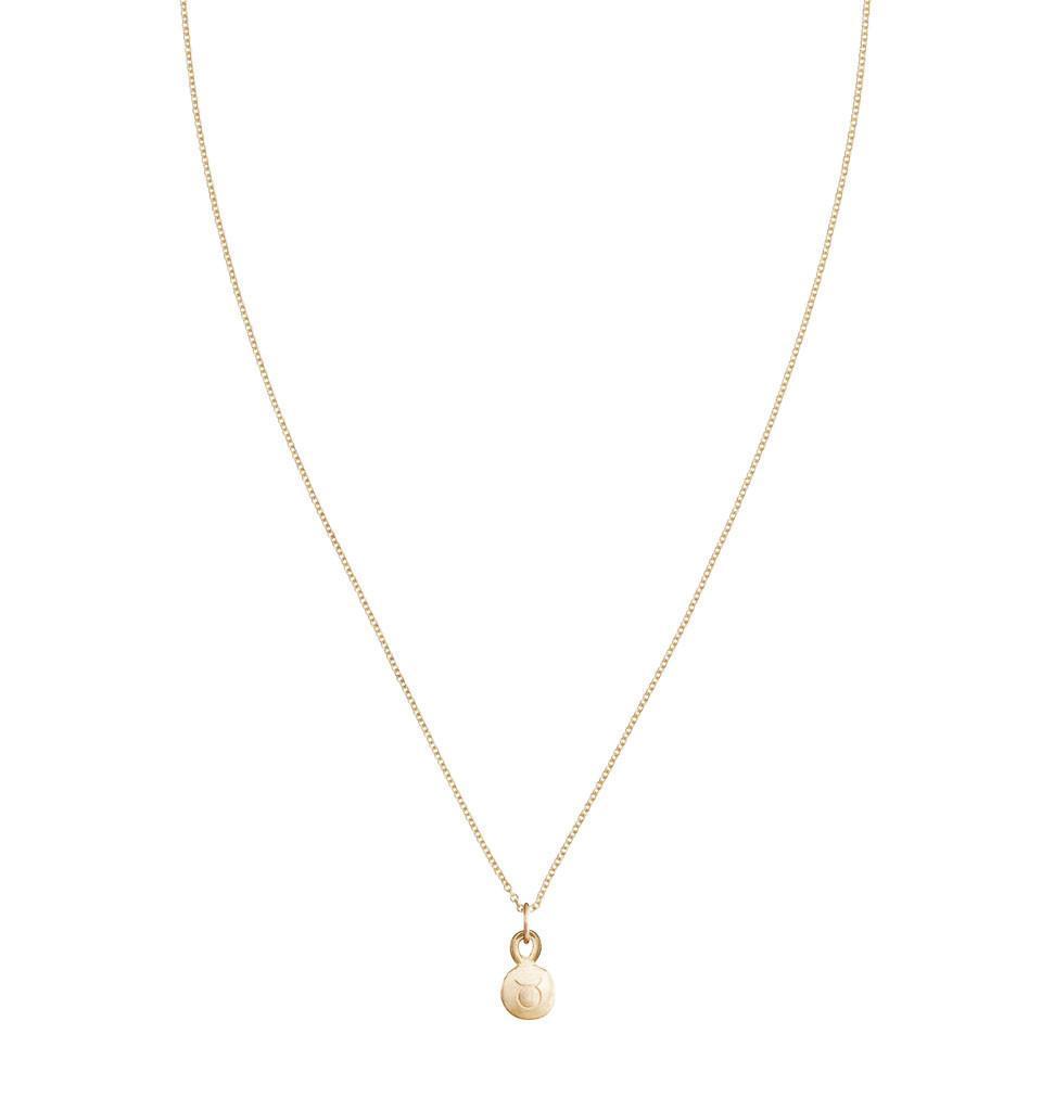 Small Taurus Zodiac Charm Jewelry Helen Ficalora