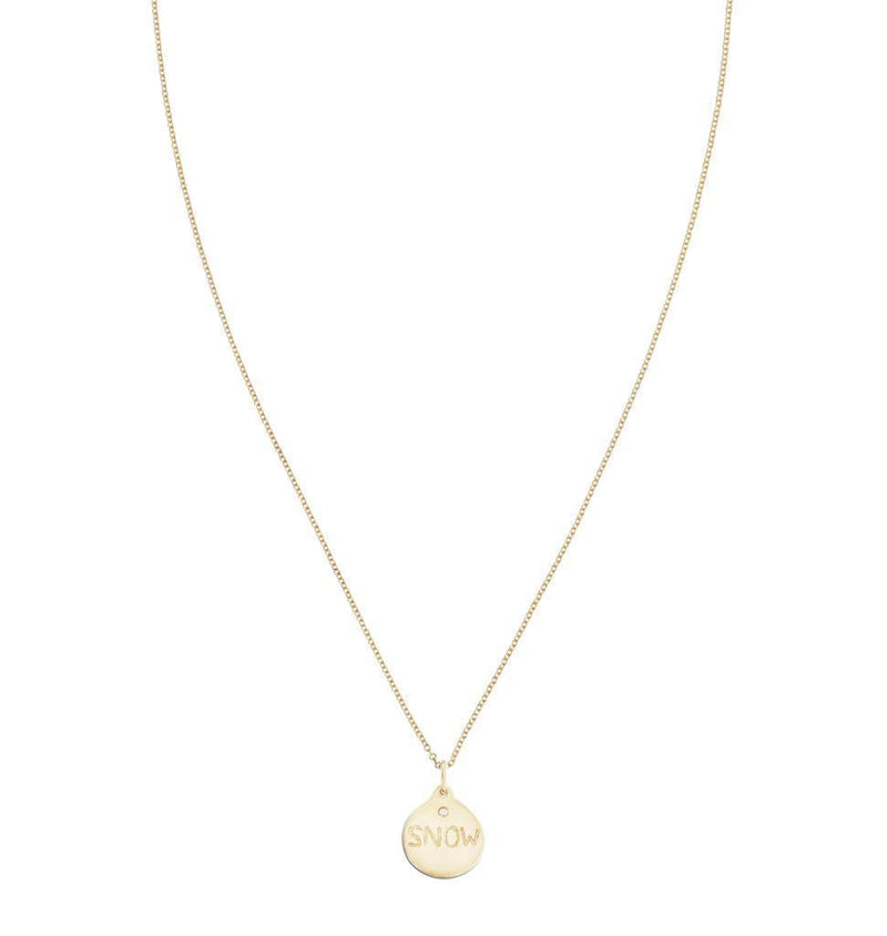 Snow Disk Charm With Diamond Jewelry Helen Ficalora For Necklaces And Bracelets