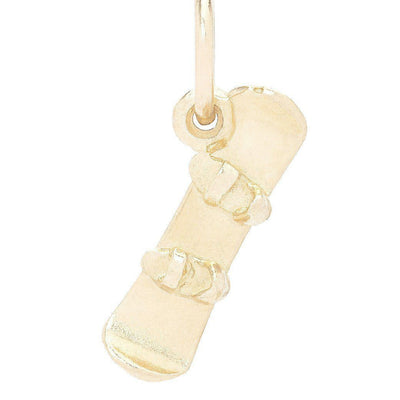 Snowboard Mini Charm Jewelry Helen Ficalora 14k Yellow Gold