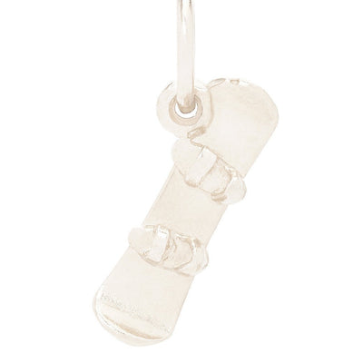 Snowboard Mini Charm Jewelry Helen Ficalora 14k White Gold