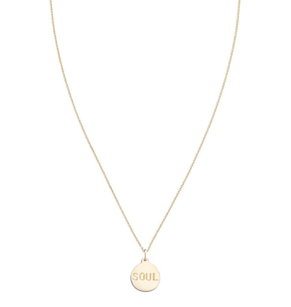 "Soul" Disk Charm Jewelry Helen Ficalora 